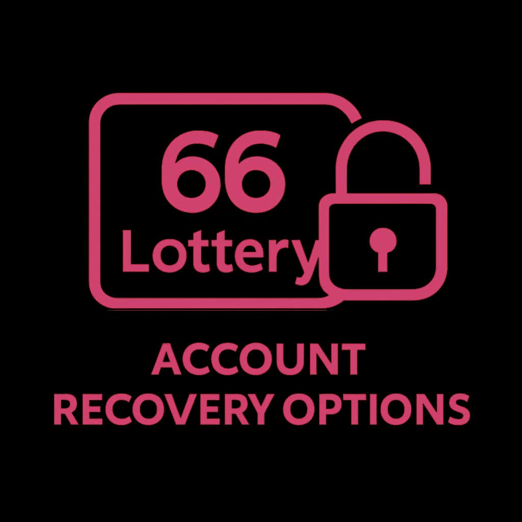 Icon representing account recovery options for 66 Lottery.