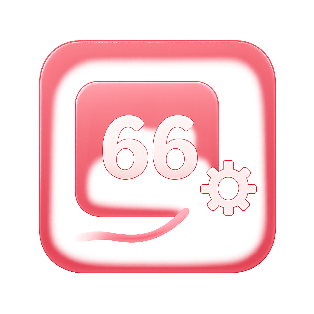 An icon representing secure login for 66 Lottery.