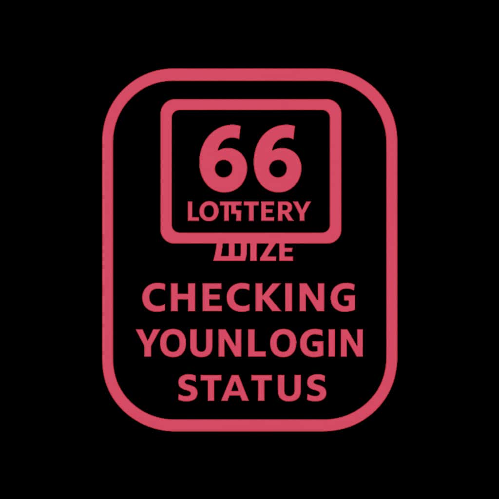 Icon representing Checking Your 66 Lottery Login Status