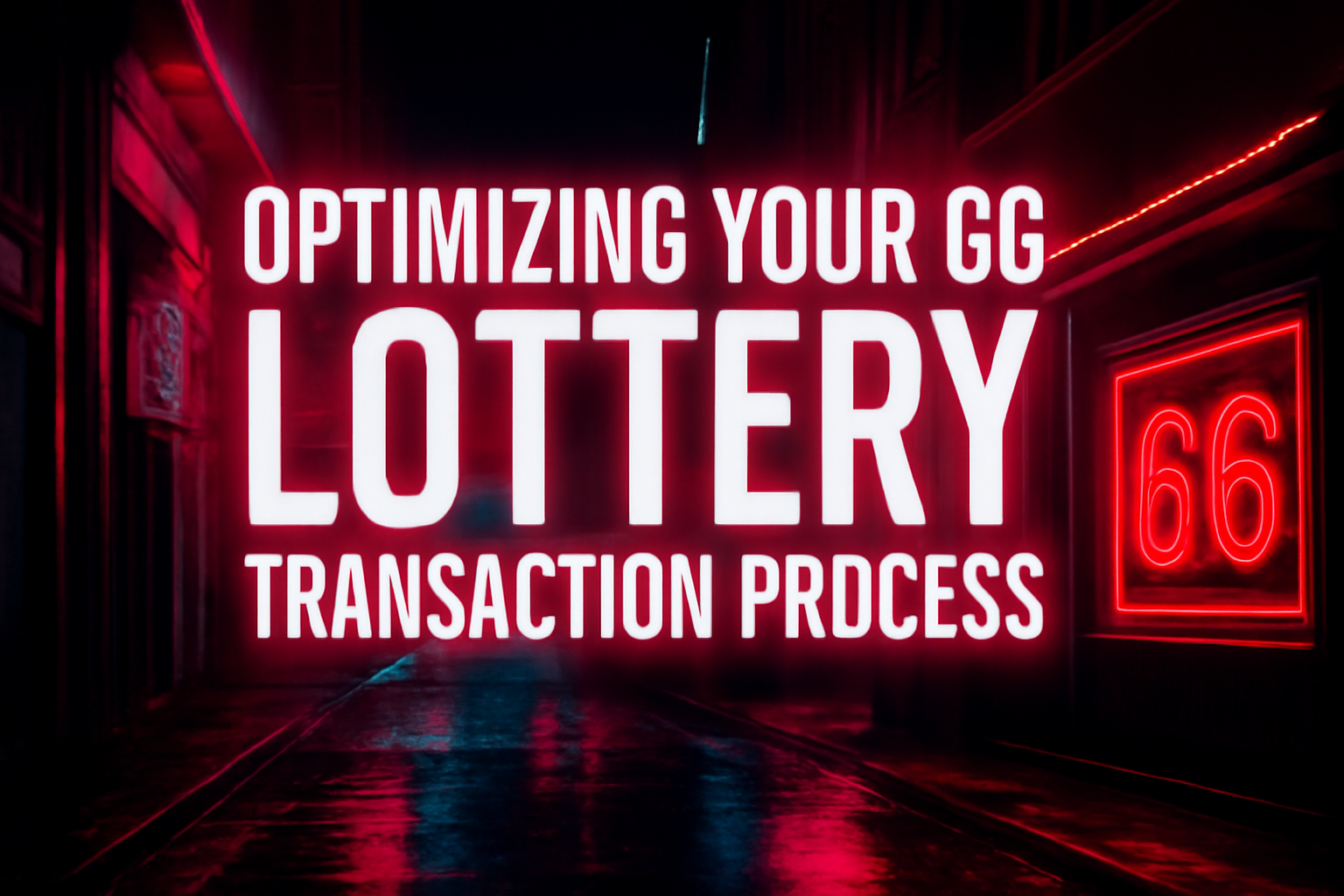 Informational graphic illustrating the process of resetting a 66 Lottery account.