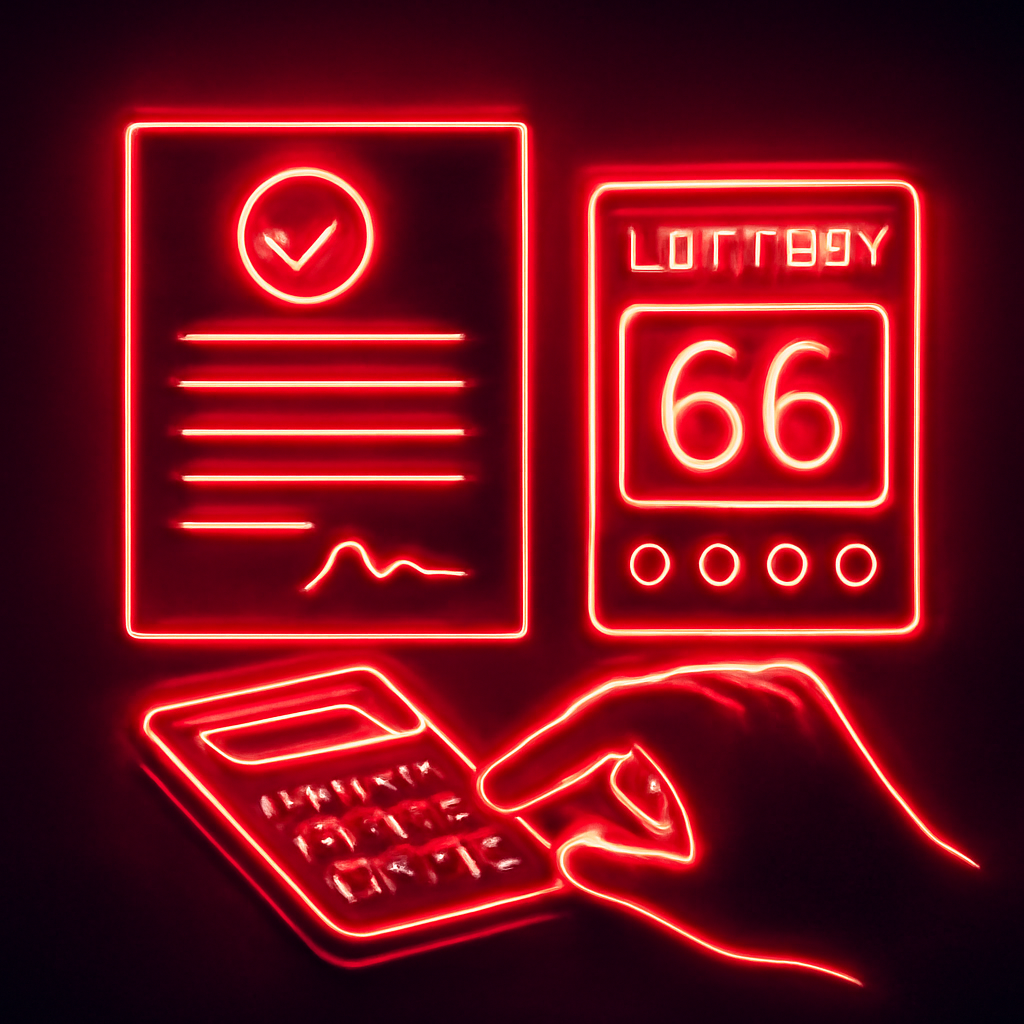 Icon symbolizing the 66 Lottery account reset process.