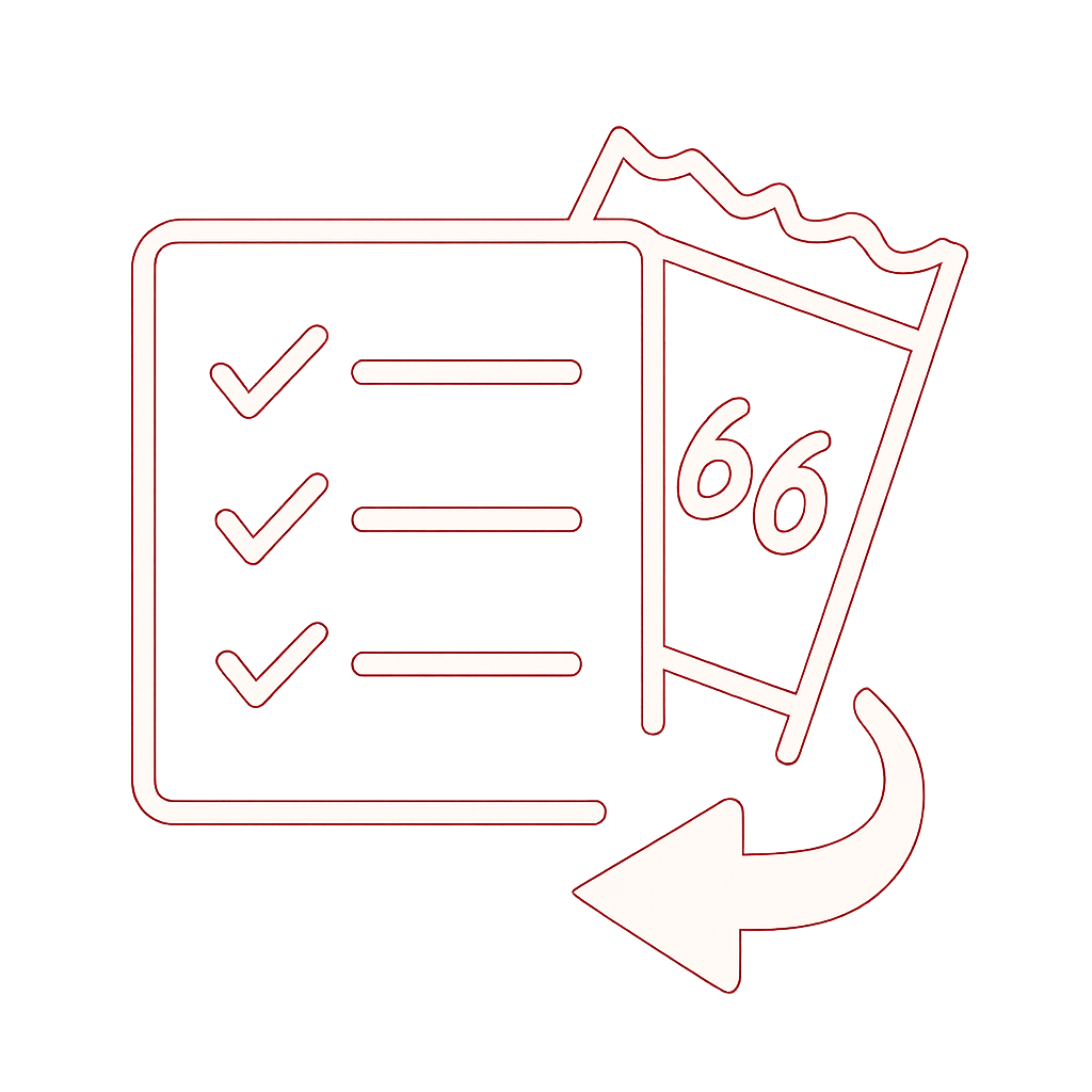 An icon representing security for the 66 Lottery account.